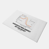 自由エネルギーはいくらあるか化学ユーモア ドアマット (アングル)