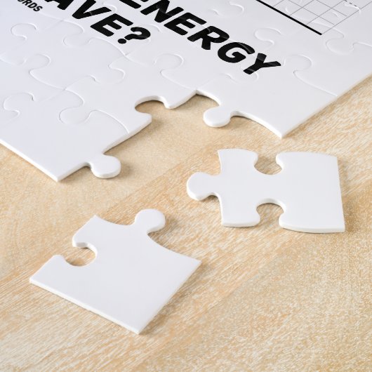 自由エネルギーはいくらあるの?(グラフ) ジグソーパズル (側面)