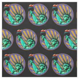 自由エンブレム像デザイン ファブリック