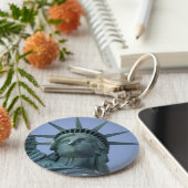 自由キーチェーンの像 キーホルダー (側面)