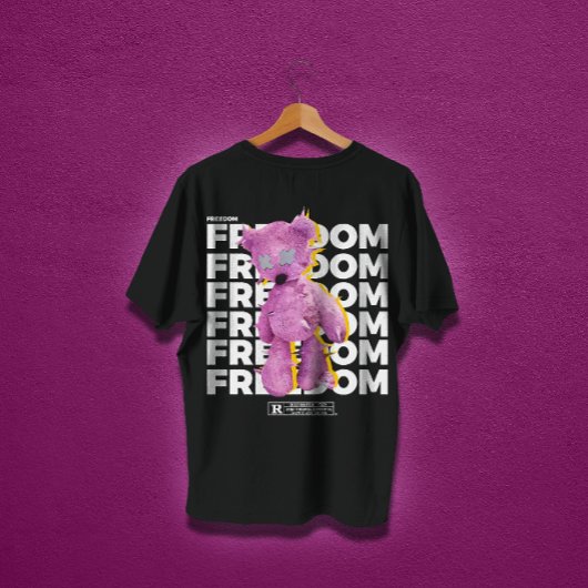 自由クール市街 Tシャツ