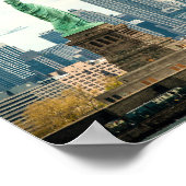 自由シャトルエンパイアステートポスター ポスター (角)