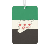 自由シリアسورية حرة カーエアーフレッシュナー (裏面)