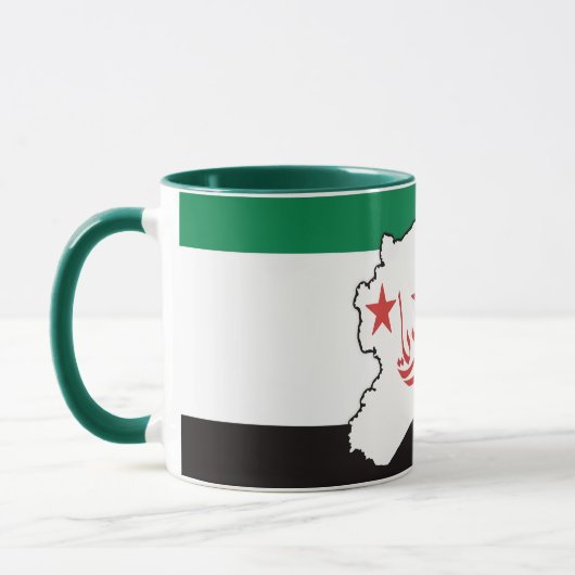 自由シリアسورية حرة マグカップ (左)