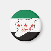 自由シリアسورية حرة マグネット (正面)