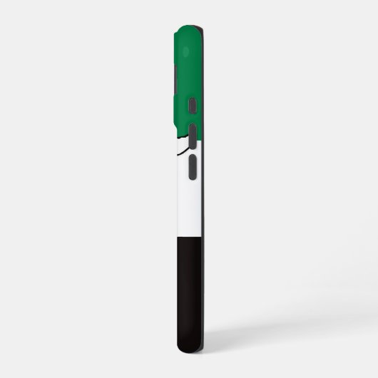 自由シリアسورية حرة iPhone 16ケース (左側面)