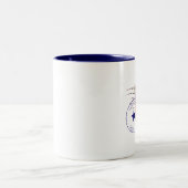 自由スタンプ コーヒーマグ ツートーンマグカップ (中央)