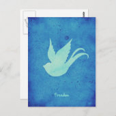 自由ツバメ ポストカード (正面/裏面)