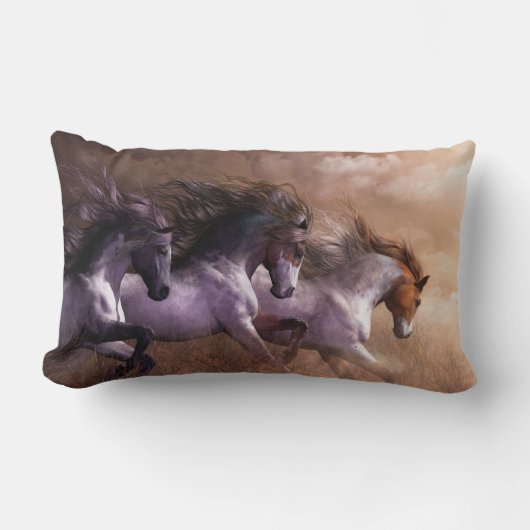 自由デザイナー枕への操業 ランバークッション (正面)