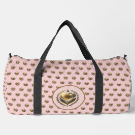 自由ハート ダッフルバッグ