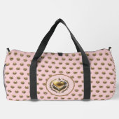 自由ハート ダッフルバッグ (裏面)