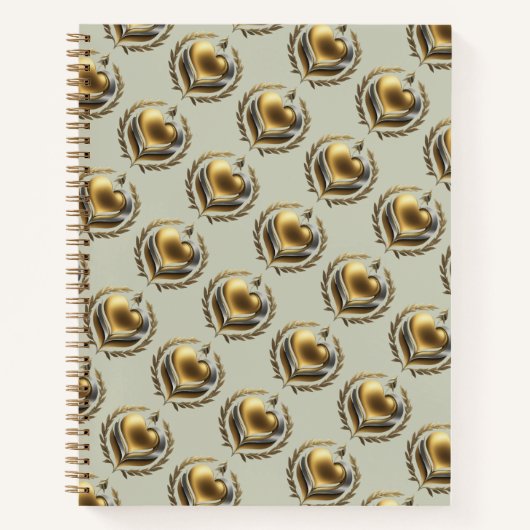 自由ハート ノートブック (正面)