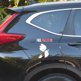 自由パレスチナのステッカー – 政治的連帯 シール