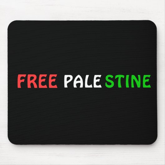 自由パレスチナマット マウスパッド (正面)