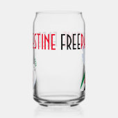 自由パレスチナ ガラス缶 (右)