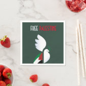 自由パレスチナ スタンダードカクテルナプキン (インサイチュ)