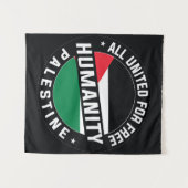 自由パレスチナ タペストリー (正面(横))