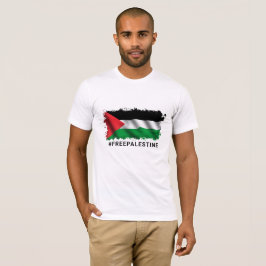 自由パレスチナ、パレスチナ国旗、連帯 Tシャツ
