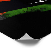 自由パレスチナ ポスター (角)