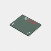 自由パレスチナ ポストイット (アングル)