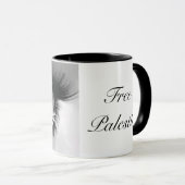 自由パレスチナ マグカップ (正面右)