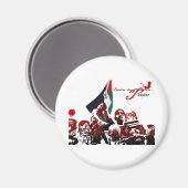 自由パレスチナ マグネット (正面/裏面)