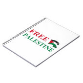 自由パレスチナ#2 ノートブック (左側)