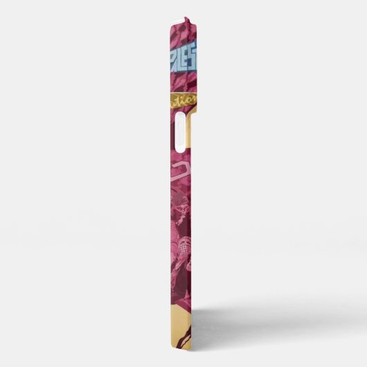 自由パレスチナ iPhoneケース (右側面)