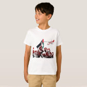 自由パレスチナ Tシャツ (正面フル)