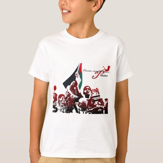 自由パレスチナ Tシャツ (正面)