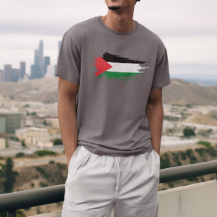 自由パレスティナストップス戦争 Tシャツ