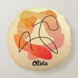 自由パーソナライズされたな馬の優雅さと本質 ラウンドクッション