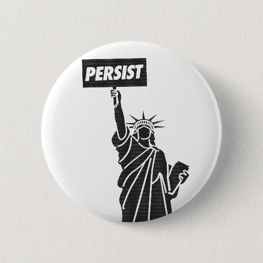 自由ボタンのバッジのために主張して下さい 缶バッジ (正面)