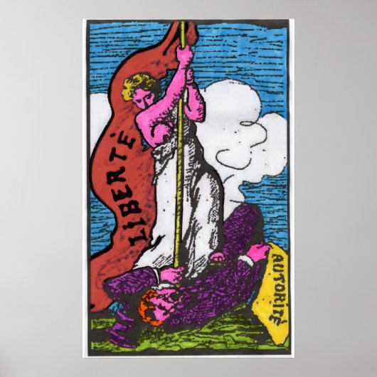 自由ポスター ポスター (正面)