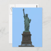 自由ポストカードのスタウーカスタムニューヨークポストカード ポストカード (正面/裏面)