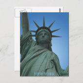 自由ポストカードのスタウーカスタムニューヨークポストカード ポストカード (正面/裏面)