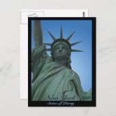 自由ポストカードのスタウーカスタムニューヨークポストカード ポストカード (正面/裏面)