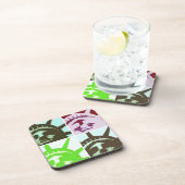 自由ポップ・アートのの女神クローズアップ コースター (右側)