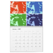 自由ポップ・アートのの女神 カレンダー (1月 2027)