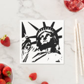 自由ポップ・アートのの女神 スタンダードカクテルナプキン (インサイチュ)