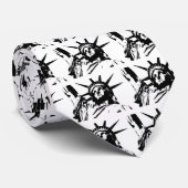 自由ポップ・アートのの女神 ネクタイ (ロール)