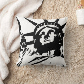 自由ポップ・アートのアメリカのモジョ枕の芸術像 クッション (ブランケット)