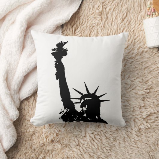 自由ポップ・アートのアメリカのモジョ枕の芸術像 クッション (ブランケット)