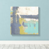 自由モダン式絵画の キャンバスプリント (インサイチュ (ウッドフロア))