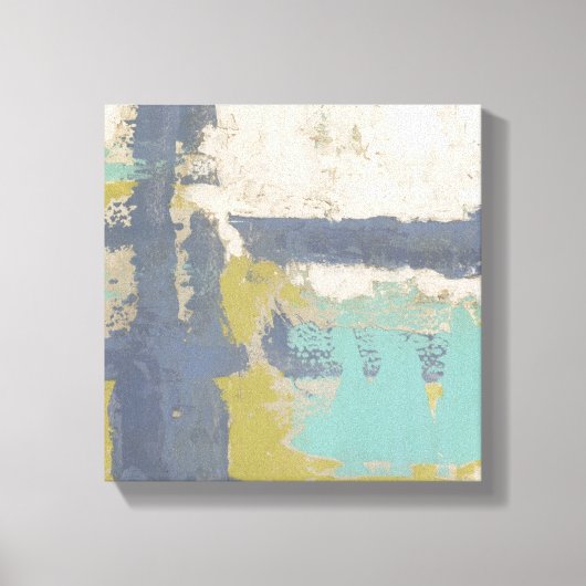 自由モダン式絵画の キャンバスプリント (正面)