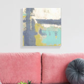 自由モダン式絵画の キャンバスプリント (インサイチュ (リビング))