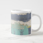 自由モダン式絵画の ジャンボコーヒーマグカップ (右)