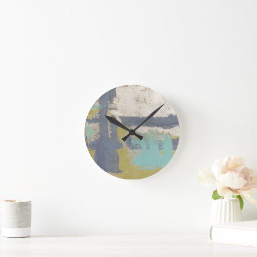 自由モダン式絵画の ラウンド壁時計 (ホーム)