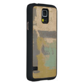 自由モダン式絵画の CarvedメープルGalaxy S5スリムケース (右)