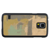自由モダン式絵画の CarvedメープルGalaxy S5スリムケース (正面(横))